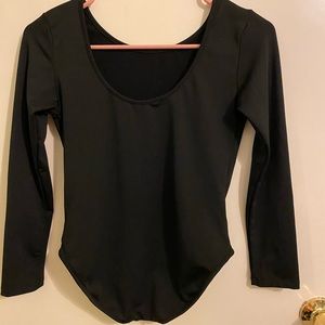 Size small black leotard